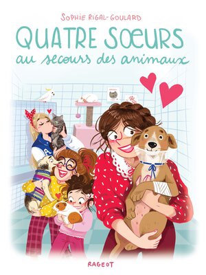 cover image of Quatre soeurs au secours des animaux